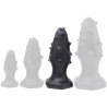 DarkSil Plug Silicone Monster Spike L 14 x 5.5cm Noir